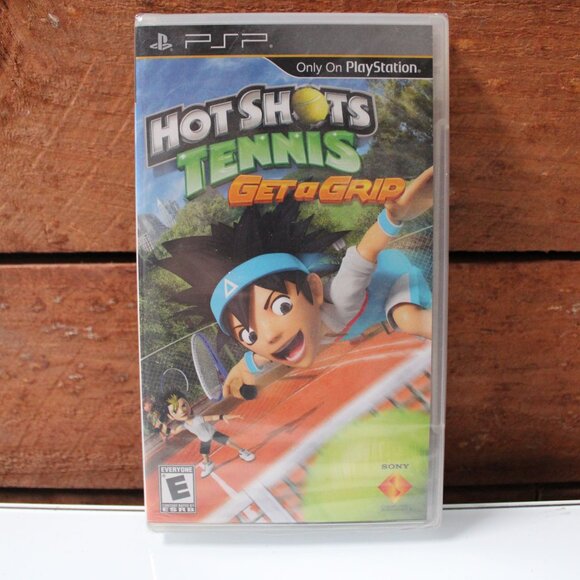 Hot Shots Tennis: Get a Grip (Sony PSP, 2010) | Complete with Case & Artwork NEW - Picture 1 of 5